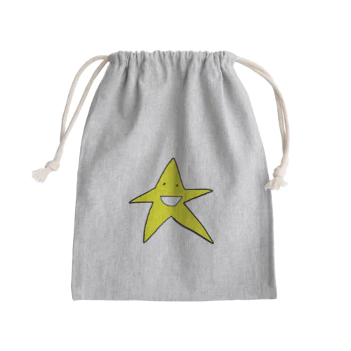 ゆるい星 Mini Drawstring Bag