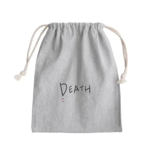 DEATH Mini Drawstring Bag