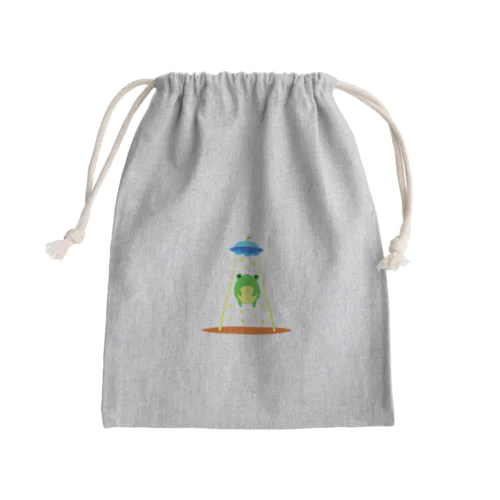 カエルたんのきんちゃく #2 Mini Drawstring Bag