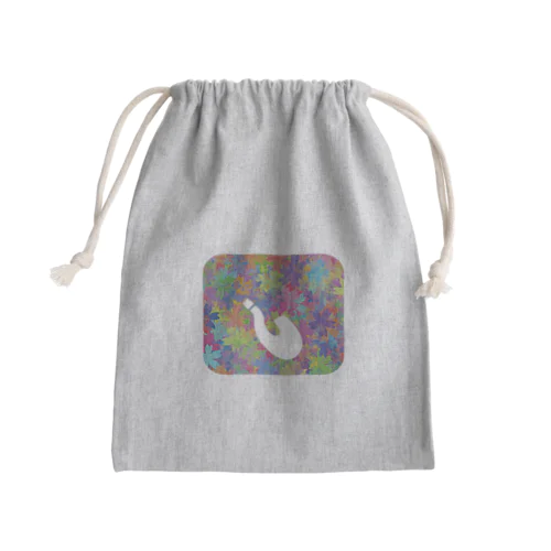 花？ Mini Drawstring Bag