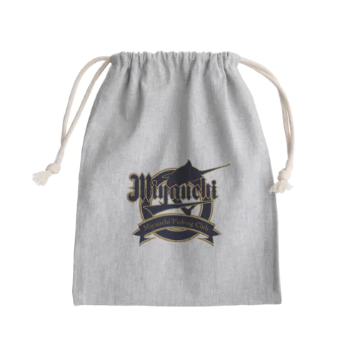 宮内フィッシングクラブ公式グッズ Mini Drawstring Bag