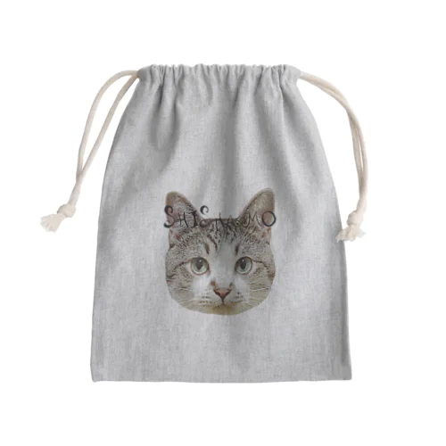 ししゃも君 Mini Drawstring Bag