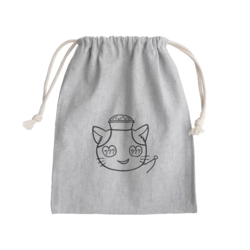 パチスロネコちゃん（色なし） Mini Drawstring Bag