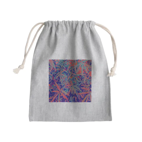 笹色 Mini Drawstring Bag