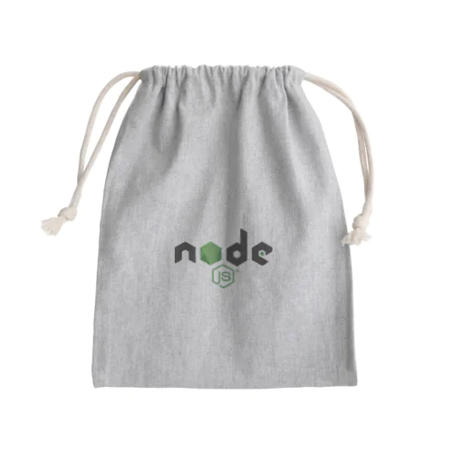 Node.jsグッズ Mini Drawstring Bag