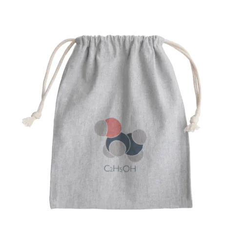 エタノール C2H5OH Mini Drawstring Bag