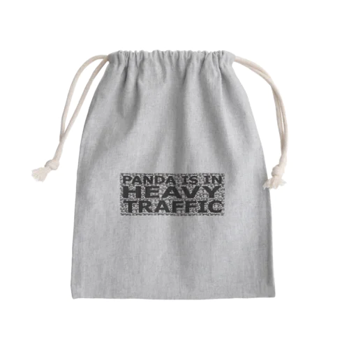 パンダ大渋滞 Mini Drawstring Bag