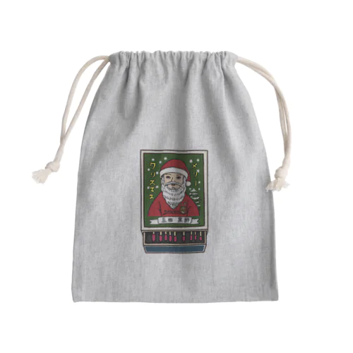 クリスマス限定マッチ箱 Mini Drawstring Bag