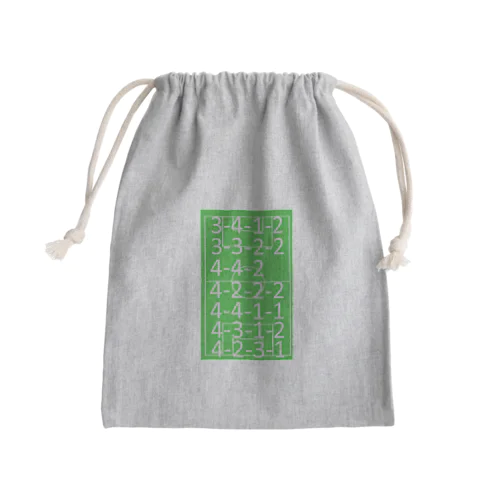 サッカーシステム Mini Drawstring Bag