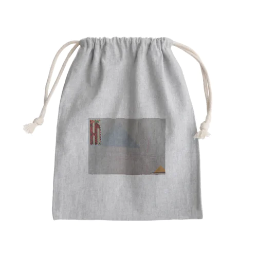 カミゲシキ Mini Drawstring Bag