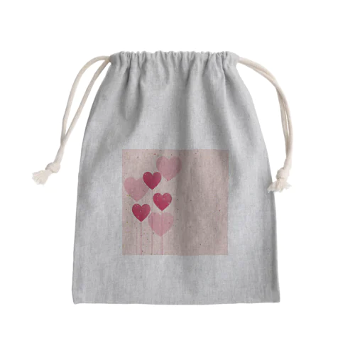 すみっこはーと。 Mini Drawstring Bag