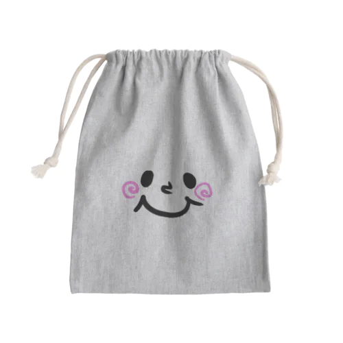 ニコニコ Mini Drawstring Bag