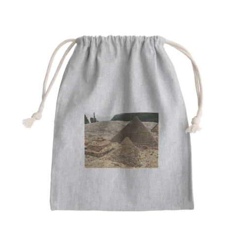 ピラミッド Mini Drawstring Bag