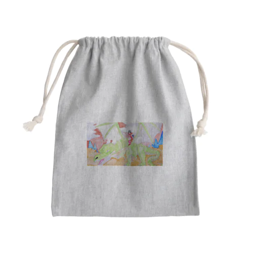 ドラゴンライダー Mini Drawstring Bag