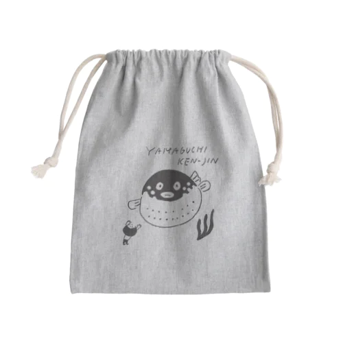 山口県人 Mini Drawstring Bag