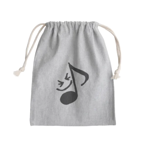 音符な毎日おんぷちゃん はちぶちゃん Mini Drawstring Bag