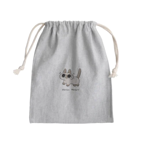 へにょへにょあずきさん Mini Drawstring Bag