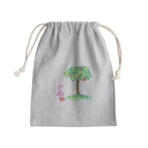 林檎の木と女の子 Mini Drawstring Bag