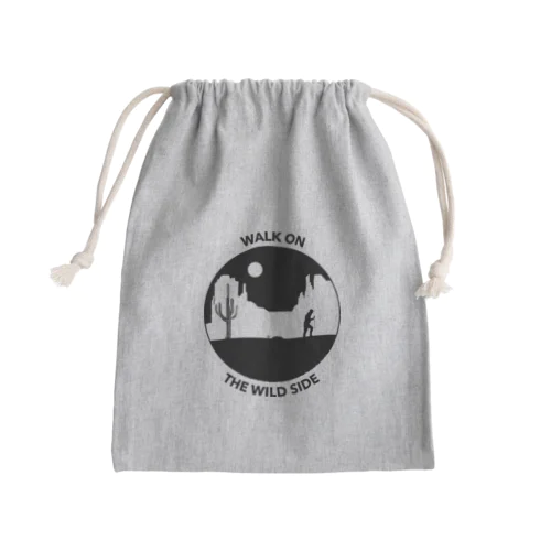 ワイルドサイドを歩け Mini Drawstring Bag