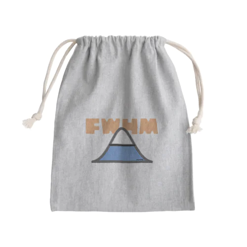 半値全幅 Mini Drawstring Bag