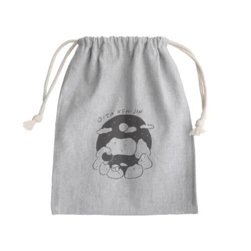 大分県人 Mini Drawstring Bag