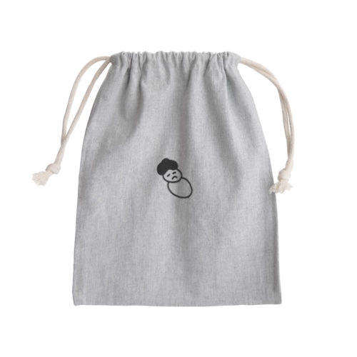 枝豆のテンションきんちゃく Mini Drawstring Bag
