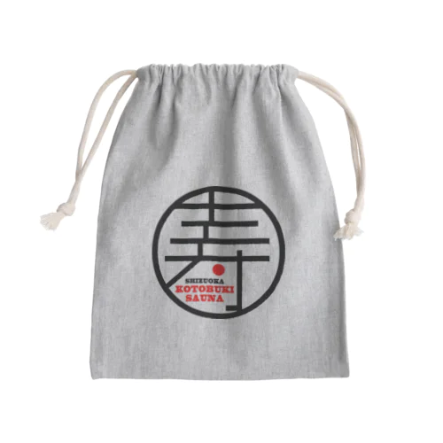 コトブキサウナ Mini Drawstring Bag