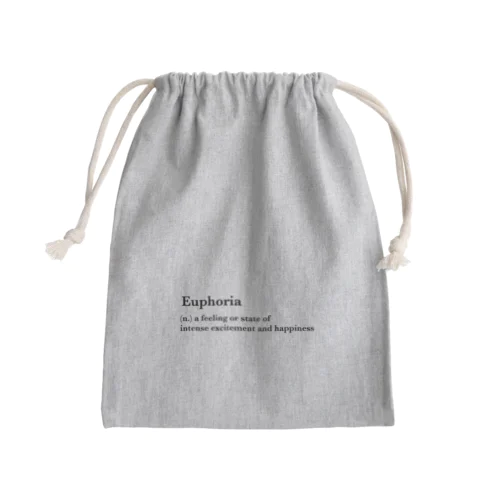 Euphoria  Mini Drawstring Bag