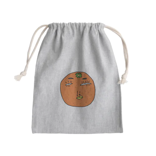 みかんのすけ Mini Drawstring Bag