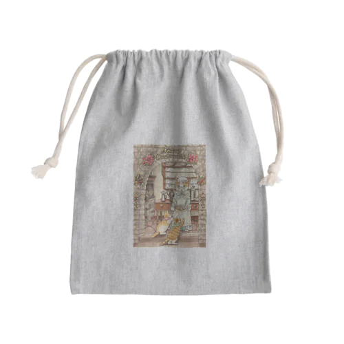 グランマのシュトーレン Mini Drawstring Bag