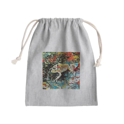 Fantastic Frog -Plein Air Version- Mini Drawstring Bag