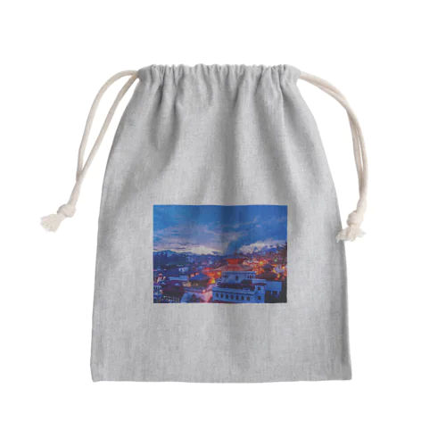 夕焼け9 Mini Drawstring Bag
