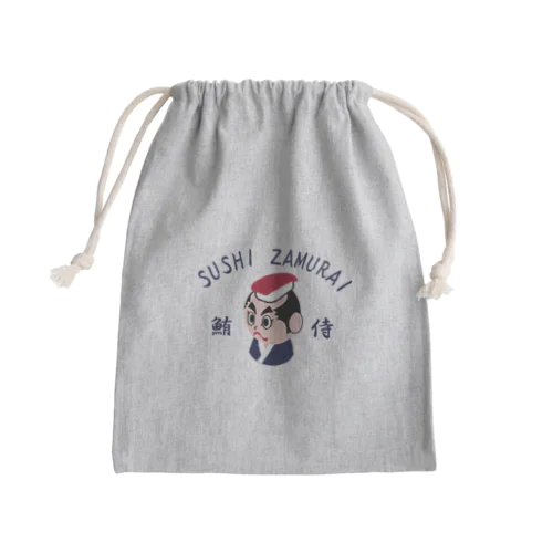 すしざむらい(鮪ver) Mini Drawstring Bag