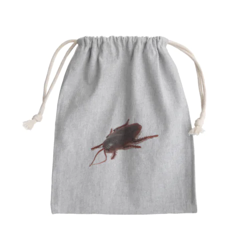 ワンポイントゴキちゃん Mini Drawstring Bag