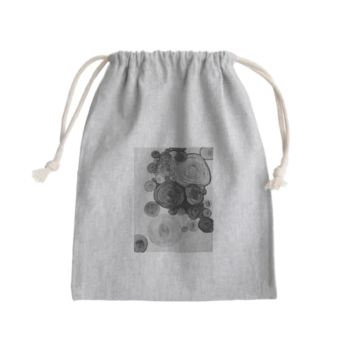 うずまきの大群 Mini Drawstring Bag