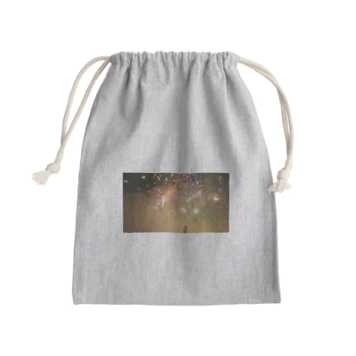 最後の夏 Mini Drawstring Bag