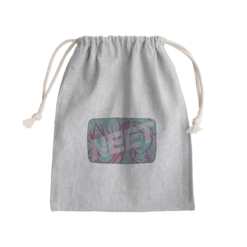 超絶NEETグッズ Mini Drawstring Bag