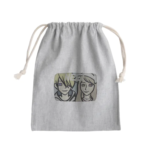 ブルーなNEETグッズ Mini Drawstring Bag