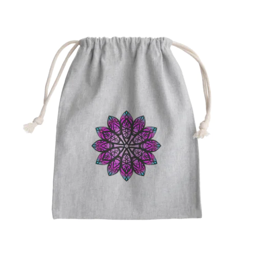 華曼陀羅039 Mini Drawstring Bag