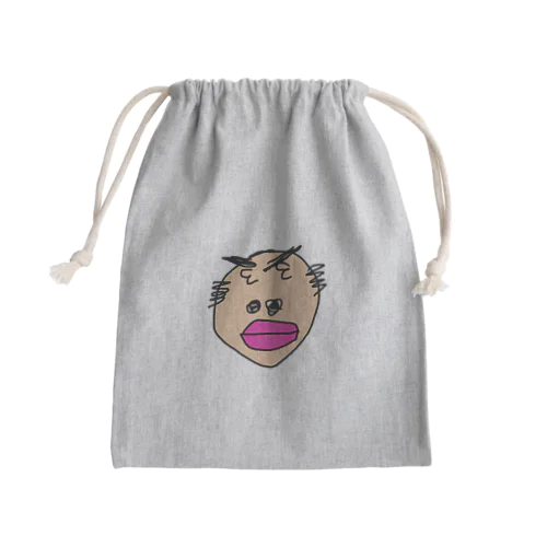 ハゲテムシリーズA Mini Drawstring Bag