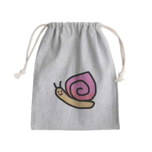 ももつむり Mini Drawstring Bag