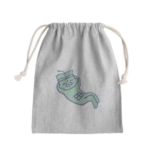 寝転び本田 Mini Drawstring Bag