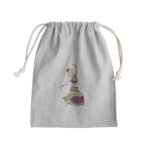 【タイの人々】伝統舞踊のダンサー Mini Drawstring Bag