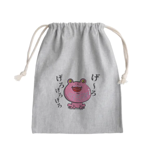 ピンガマちゃん Mini Drawstring Bag