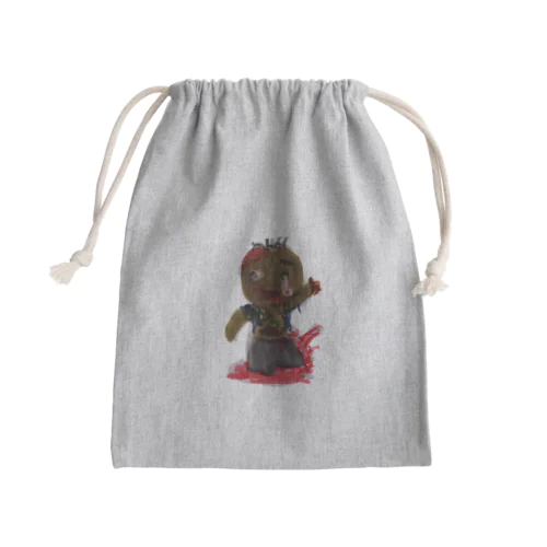 イカスstreetシーンにズッキーニ坊やの ｽﾞﾂｷｰ♥♥ Mini Drawstring Bag