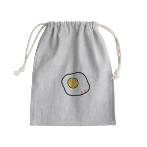 やかれたたまご。 Mini Drawstring Bag