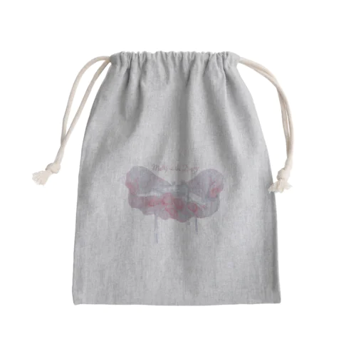 みるくくらうん Mini Drawstring Bag