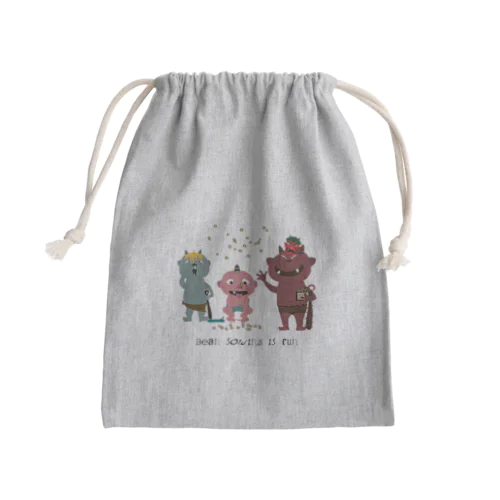 こ鬼の節分 Mini Drawstring Bag