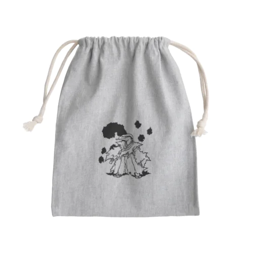 美濃の蝮 Mini Drawstring Bag