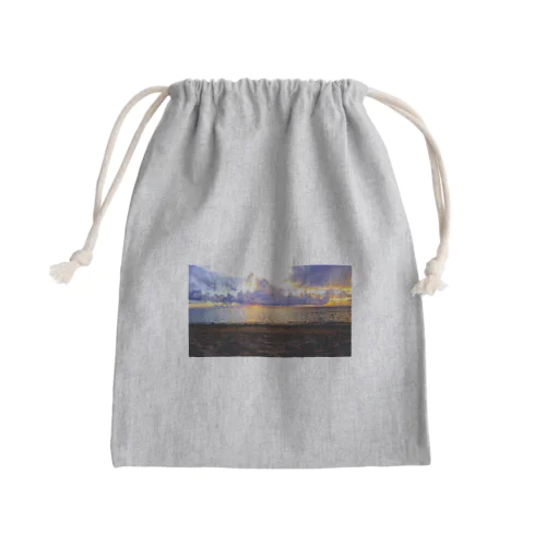 夕焼け10 Mini Drawstring Bag